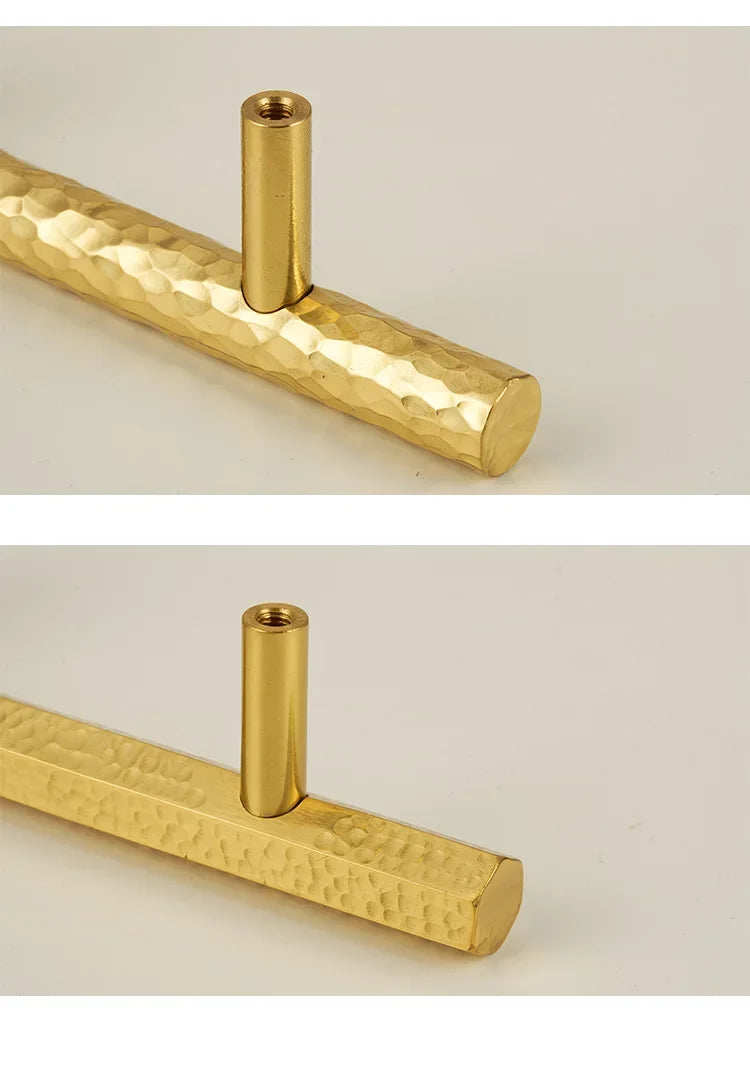 Solid Brass Hand Hammer Handles
