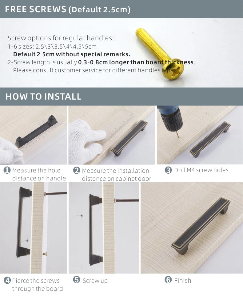 Brass Furniture Handles