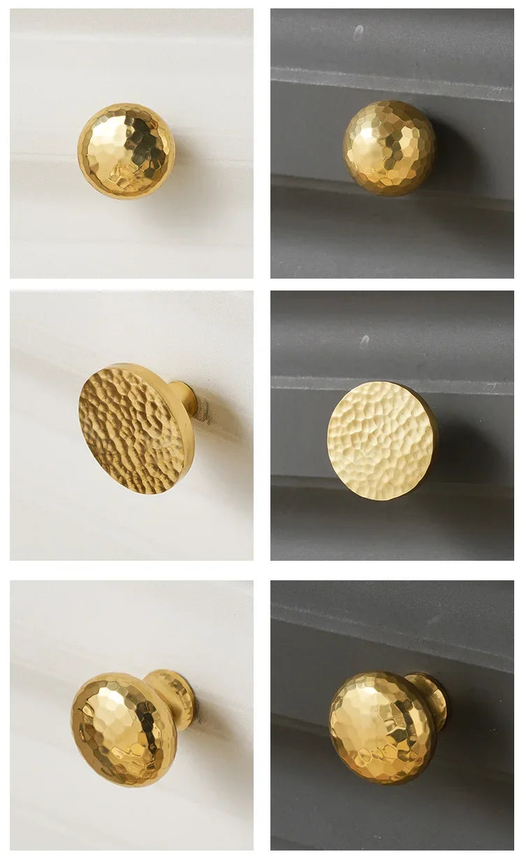 Solid Brass Hand Hammer Handles