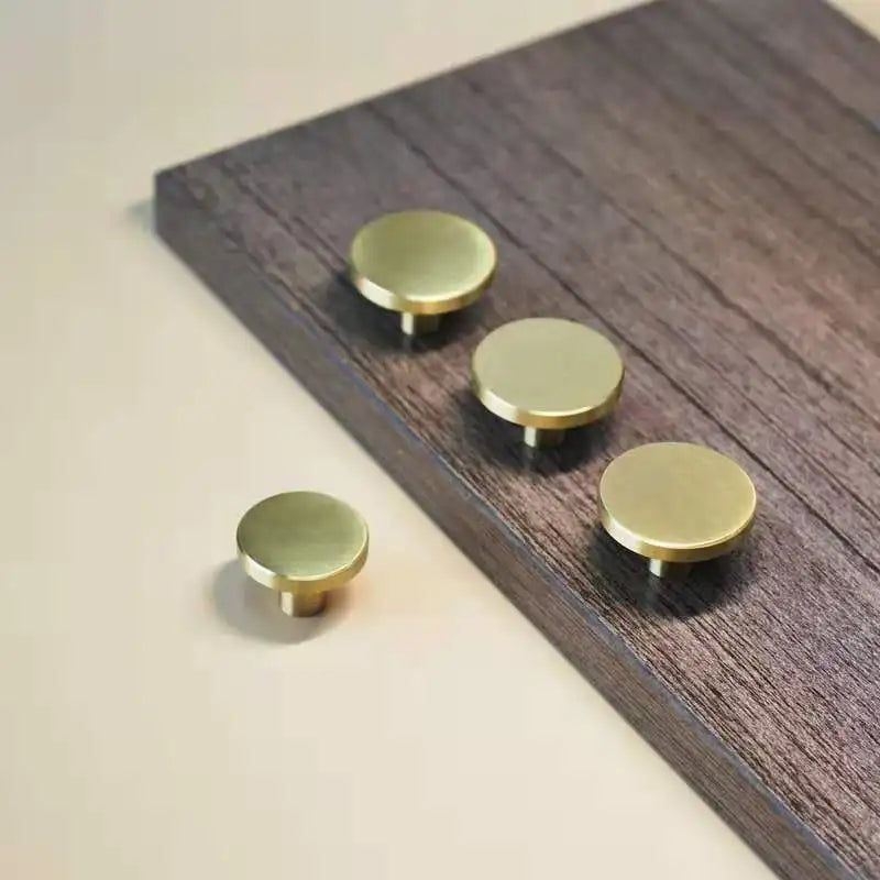 Luxury Solid Brass Round Knobs